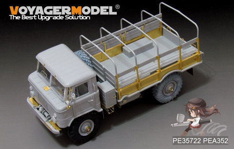 ボイジャーモデル PE35722 1/35 現用ロシア GAZ-66 カーゴトラック エッチング基本セット(トランぺッター01016用)