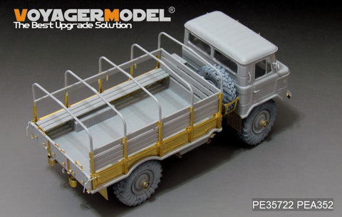 ボイジャーモデル PE35722 1/35 現用ロシア GAZ-66 カーゴトラック エッチング基本セット(トランぺッター01016用)