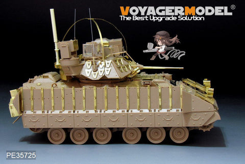 ボイジャーモデル PE35725 1/35 現用アメリカ M3A3ブラッドレー歩兵戦闘車 爆発反応装甲セット(モンモデルSS-006/オロチ IM001/IM002用)