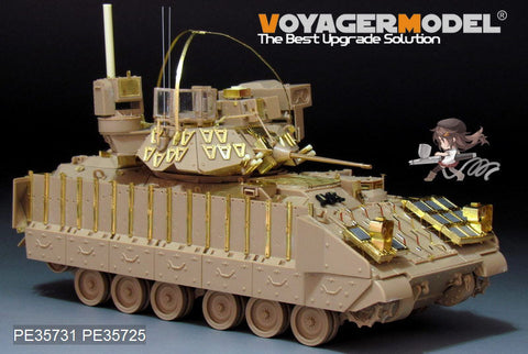 ボイジャーモデル PE35731 1/35 現用アメリカ M3A3ブラッドレー歩兵戦闘車 ・BUSK III エッチング基本セット(オロチ IM001/002用)