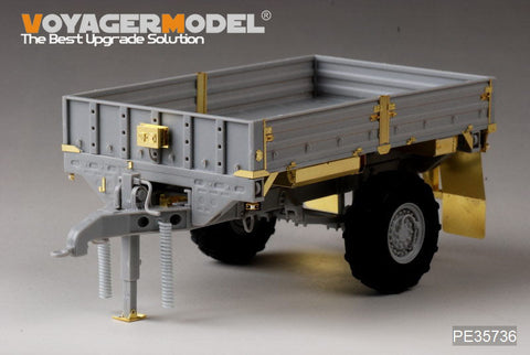 ボイジャーモデル PE35736 1/35 現用アメリカ M1082 LMTVT トレーラー エッチングセット(トランぺッター01010用)