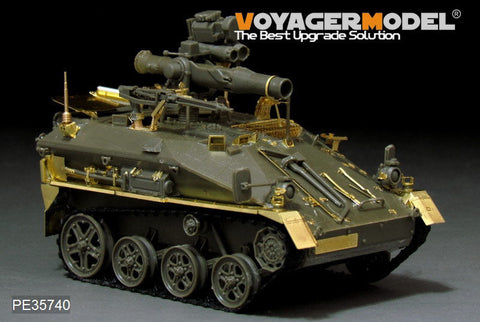 ボイジャーモデル PE35740 1/35 現用ドイツ ヴィーゼル1A1-A2 TOW対戦車ミサイル搭載型エッチングセット(AFVクラブ FV35265用)