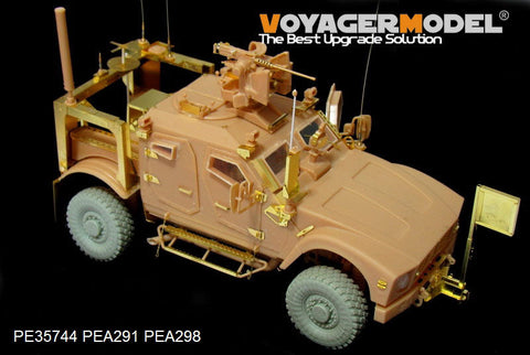 ボイジャーモデル PE35744 1/35 現用アメリカ M-ATV MRAP クロウズII銃塔付き エッチングセット(パンダ 35007用)