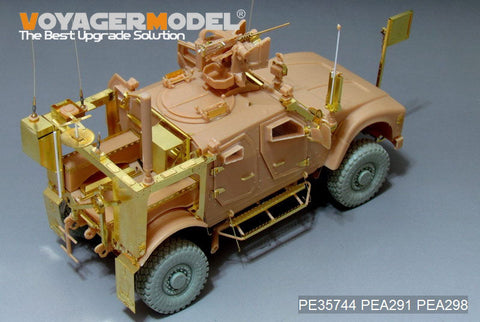 ボイジャーモデル PE35744 1/35 現用アメリカ M-ATV MRAP クロウズII銃塔付き エッチングセット(パンダ 35007用)