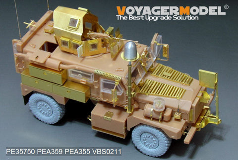 ボイジャーモデル PE35750 1/35 現用アメリカ クーガー 4X4 MRAP エッチングセット(パンダホビー PH35003用)