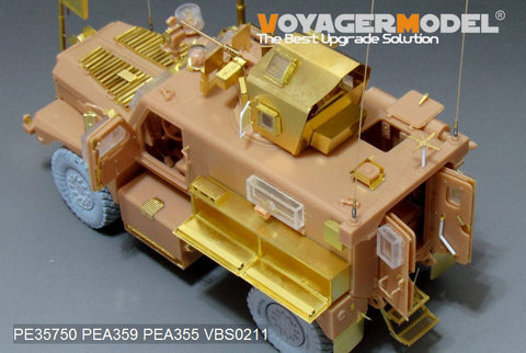 ボイジャーモデル PE35750 1/35 現用アメリカ クーガー 4X4 MRAP エッチングセット(パンダホビー PH35003用)
