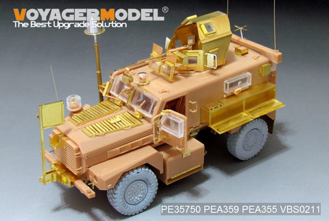 ボイジャーモデル PE35750 1/35 現用アメリカ クーガー 4X4 MRAP エッチングセット(パンダホビー PH35003用)
