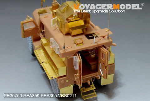 ボイジャーモデル PE35750 1/35 現用アメリカ クーガー 4X4 MRAP エッチングセット(パンダホビー PH35003用)