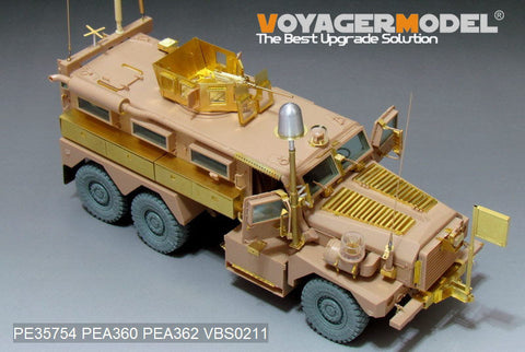 ボイジャーモデル PE35754 1/35 現用アメリカ クーガー 6×6 MRAP エッチングセット(モンモデル SS-005用)
