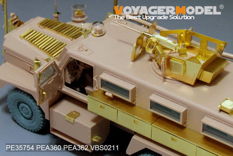 ボイジャーモデル PE35754 1/35 現用アメリカ クーガー 6×6 MRAP エッチングセット(モンモデル SS-005用)