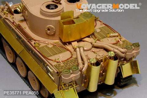 ボイジャーモデル PE35771 1/35 WWIIドイツ タイガーI型 初期型(標準仕様)エッチングセット(ライフィールド RM-5003用)