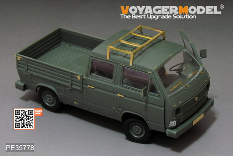 ボイジャーモデル PE35778 1/35 現用ドイツ T3 トランスポルター トラック (ダブルキャブ)エッチングセット(タコム2014用)
