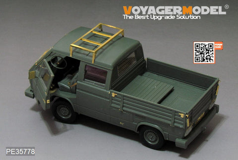 ボイジャーモデル PE35778 1/35 現用ドイツ T3 トランスポルター トラック (ダブルキャブ)エッチングセット(タコム2014用)