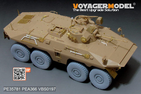 ボイジャーモデル PE35781 1/35 現用ドイツ 装輪偵察車 SpPZ2 ルクスA1 エッチング基本セット(タコム2015用)