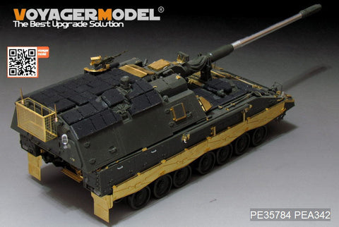 ボイジャーモデル PE35784 1/35 現用ドイツ PzH2000自走砲 増加装甲付き エッチング基本セット(モンモデルTS-019用)