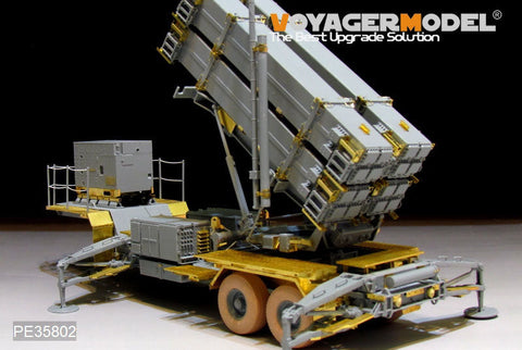 ボイジャーモデル PE35802 1/35 現用アメリカ MIM-104F パトリオット SAM PAC-3 M901発射機 エッチング基本セット(ドラゴン3563用)