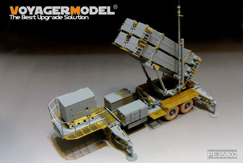 ボイジャーモデル PE35802 1/35 現用アメリカ MIM-104F パトリオット SAM PAC-3 M901発射機 エッチング基本セット(ドラゴン3563用)