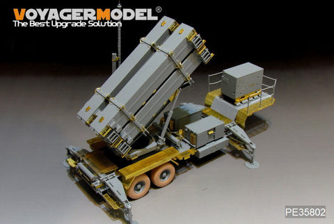 ボイジャーモデル PE35802 1/35 現用アメリカ MIM-104F パトリオット SAM PAC-3 M901発射機 エッチング基本セット(ドラゴン3563用)