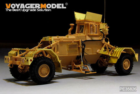ボイジャーモデル PE35826 1/35 現用アメリカ ハスキーMk.III 地雷探知機搭載車 エッチングセット(AFVクラブAF35347用)