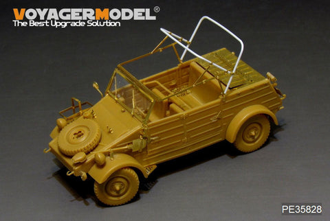 ボイジャーモデル PE35828 1/35 WWIIドイツ キューベルワーゲン Type82 エッチングセット(ヒーロー35002用)