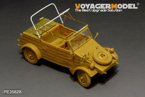 ボイジャーモデル PE35828 1/35 WWIIドイツ キューベルワーゲン Type82 エッチングセット(ヒーロー35002用)