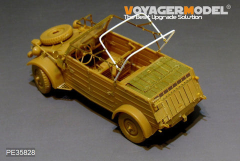 ボイジャーモデル PE35828 1/35 WWIIドイツ キューベルワーゲン Type82 エッチングセット(ヒーロー35002用)