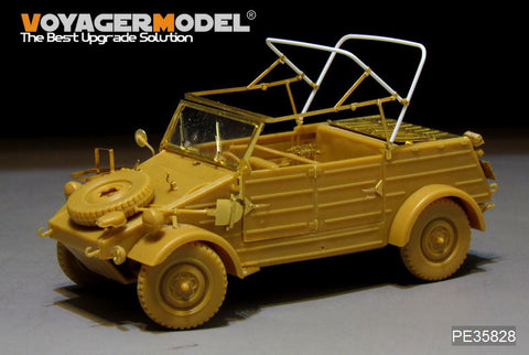 ボイジャーモデル PE35828 1/35 WWIIドイツ キューベルワーゲン Type82 エッチングセット(ヒーロー35002用)