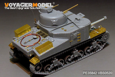 ボイジャーモデル PE35842 1/35 WWIIアメリカ M3リー中戦車 エッチング基本セット(タコム2085用)