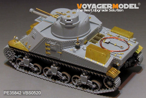 ボイジャーモデル PE35842 1/35 WWIIアメリカ M3リー中戦車 エッチング基本セット(タコム2085用)