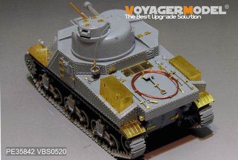 ボイジャーモデル PE35842 1/35 WWIIアメリカ M3リー中戦車 エッチング基本セット(タコム2085用)