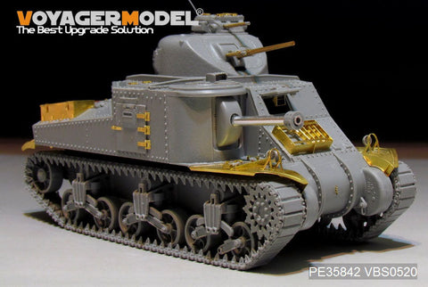 ボイジャーモデル PE35842 1/35 WWIIアメリカ M3リー中戦車 エッチング基本セット(タコム2085用)