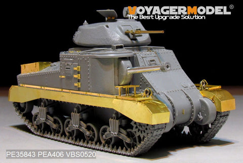 ボイジャーモデル PE35843 1/35 WWIIイギリス M3グラント中戦車 エッチング基本セット(タコム2086用)
