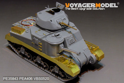 ボイジャーモデル PE35843 1/35 WWIIイギリス M3グラント中戦車 エッチング基本セット(タコム2086用)