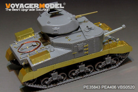 ボイジャーモデル PE35843 1/35 WWIIイギリス M3グラント中戦車 エッチング基本セット(タコム2086用)