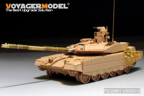 ボイジャーモデル PE35861 1/35 現用ロシア T-90MS 主力戦車 エッチング基本セット(タイガーモデル 4612用)