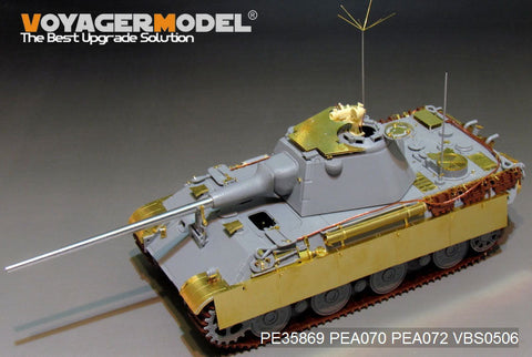 ボイジャーモデル PE35869 1/35 WWIIドイツ パンサーII エッチング基本セット(アミュージング35A018用)