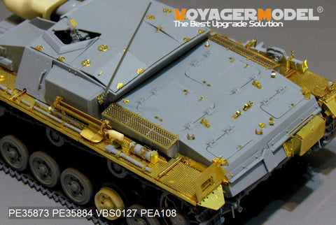 ボイジャーモデル PE35873 1/35 WWIIドイツ III号突撃砲C/D型 長砲身改修型 エッチング基本セット(ドラゴン6851用)
