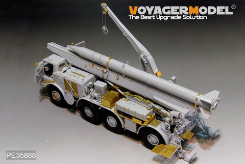 ボイジャーモデル PE35888 1/35 現用ロシア 9K52/ルーナM(フロッグ7)エッチング基本セット(トランぺッター01025用)