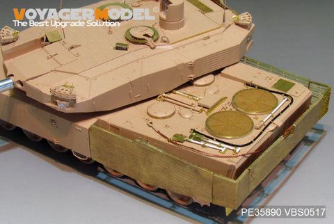 ボイジャーモデル PE35890 1/35 現用ドイツ レオパルト2A4 レボリューション1 エッチング基本セット(タイガー4629用)