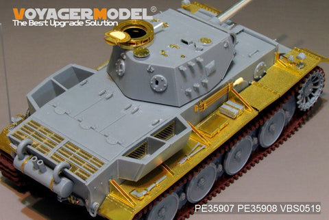 ボイジャーモデル PE35908 1/35 WWIIドイツ VI号戦車 C/B型(VK.36.01用)エッチング基本セット(レボシスRS-3001用)