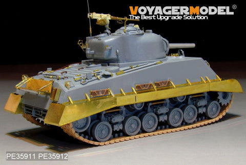 ボイジャーモデル PE35911 1/35 WWIIアメリカ M4A3シャーマン(105mm)HVSS エッチング基本セット(ドラゴン6454用)