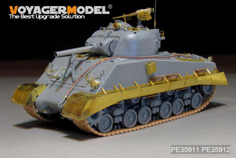 ボイジャーモデル PE35911 1/35 WWIIアメリカ M4A3シャーマン(105mm)HVSS エッチング基本セット(ドラゴン6454用)
