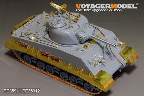 ボイジャーモデル PE35911 1/35 WWIIアメリカ M4A3シャーマン(105mm)HVSS エッチング基本セット(ドラゴン6454用)