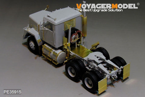 ボイジャーモデル PE35915 1/35 現用アメリカ M915トラクター/M872トレーラー エッチング基本セット(トランぺッター01015)