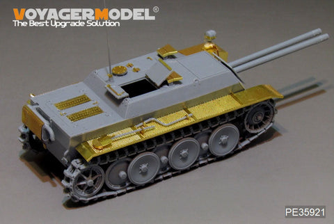 ボイジャーモデル PE35921 1/35 WWIIドイツ E-5軽戦車 エッチングセット(アミュージングMBK-01用)