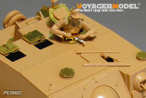 ボイジャーモデル PE35922 1/35 WWIIドイツ IV号突撃戦車ブルムベア 後期型 エッチング基本セット(タミヤ35353用)