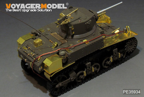 ボイジャーモデル PE35934 1/35 WWII アメリカ M3スチュアート軽戦車 ベーシック（砲身、アンテナベース付）（タミヤ35360用）