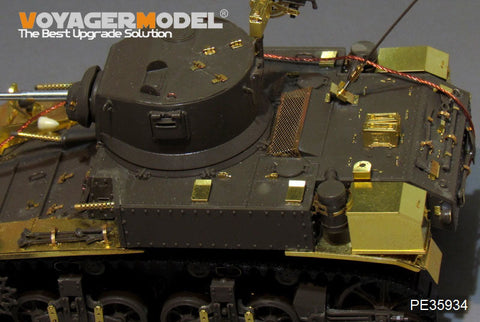 ボイジャーモデル PE35934 1/35 WWII アメリカ M3スチュアート軽戦車 ベーシック（砲身、アンテナベース付）（タミヤ35360用）