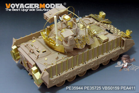 ボイジャーモデル PE35944 1/35 現用アメリカ陸軍 M3A3 ブラッドレー CFV 基本セット(スモークディスチャージャー 同梱 ）(KINETIC K61014/ OROCHI IM001 IM002)