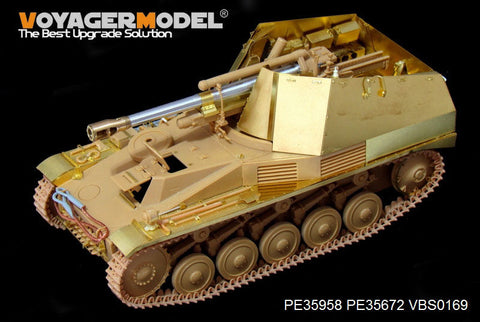 ボイジャーモデル PE35958 1/35 WWIIドイツ自走榴弾砲 ヴェスペ基本セット(タミヤ35200 35358)